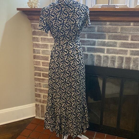 Free People - Lost + Wander Araceli Wrap Maxi Dress size SP - Picture 14 of 15